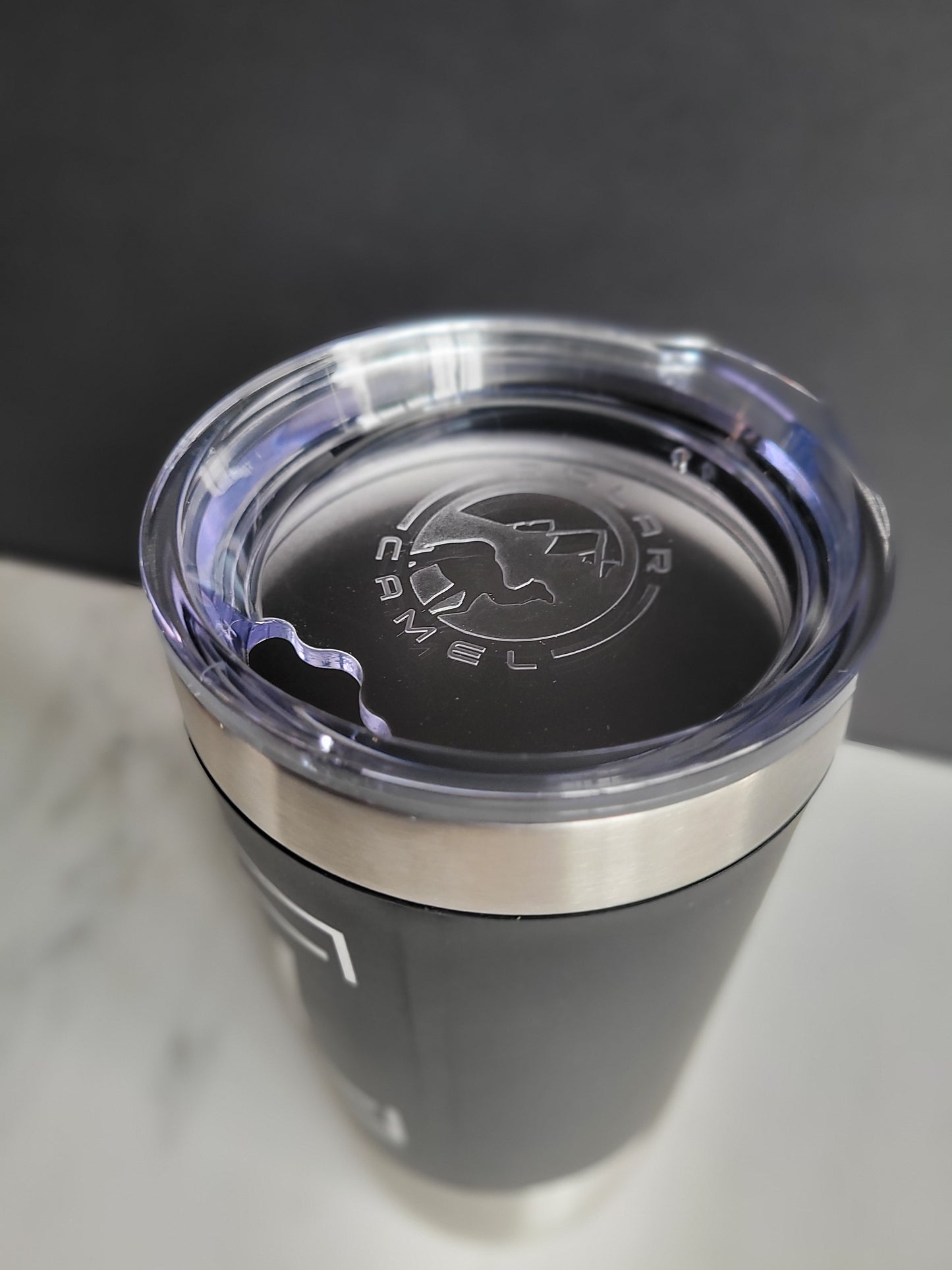 Custom engraved tumbler