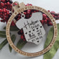 Custom baby onesie ornament