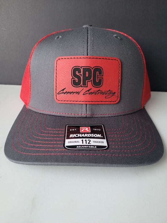 Red/grey Richardson hats