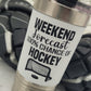 Forecast HOCKEY - engraved 20oz tumbler w/ silicone sleeve