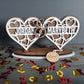 Custom name heart sign