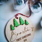 First Christmas ornament